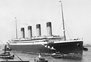 SS Olympic arriving New York    